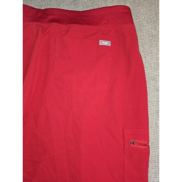FIGS Technical Collection Zamora Jogger Scrub Pants Women's Size XXL/T Vibra Red - Picture 14 of 16